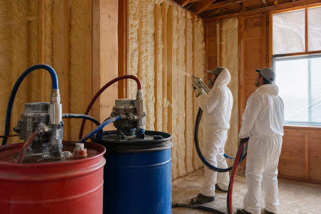 Two-Component Foam System photo
